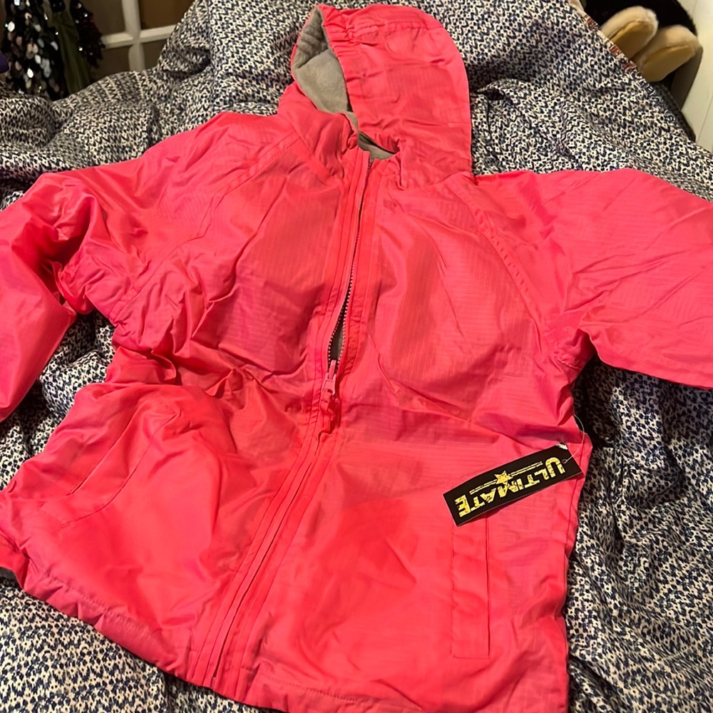Ultimate Pink Lined Light Windbreaker